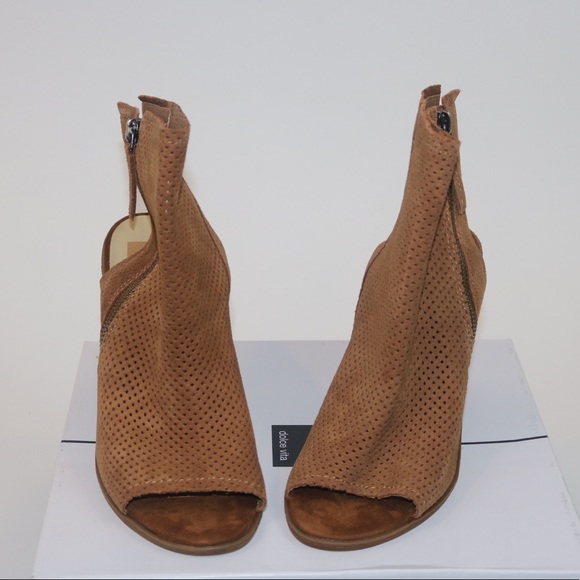 Dolce Vita Shoes - Dolce Vita Noele Bootie Saddle Suede New $180